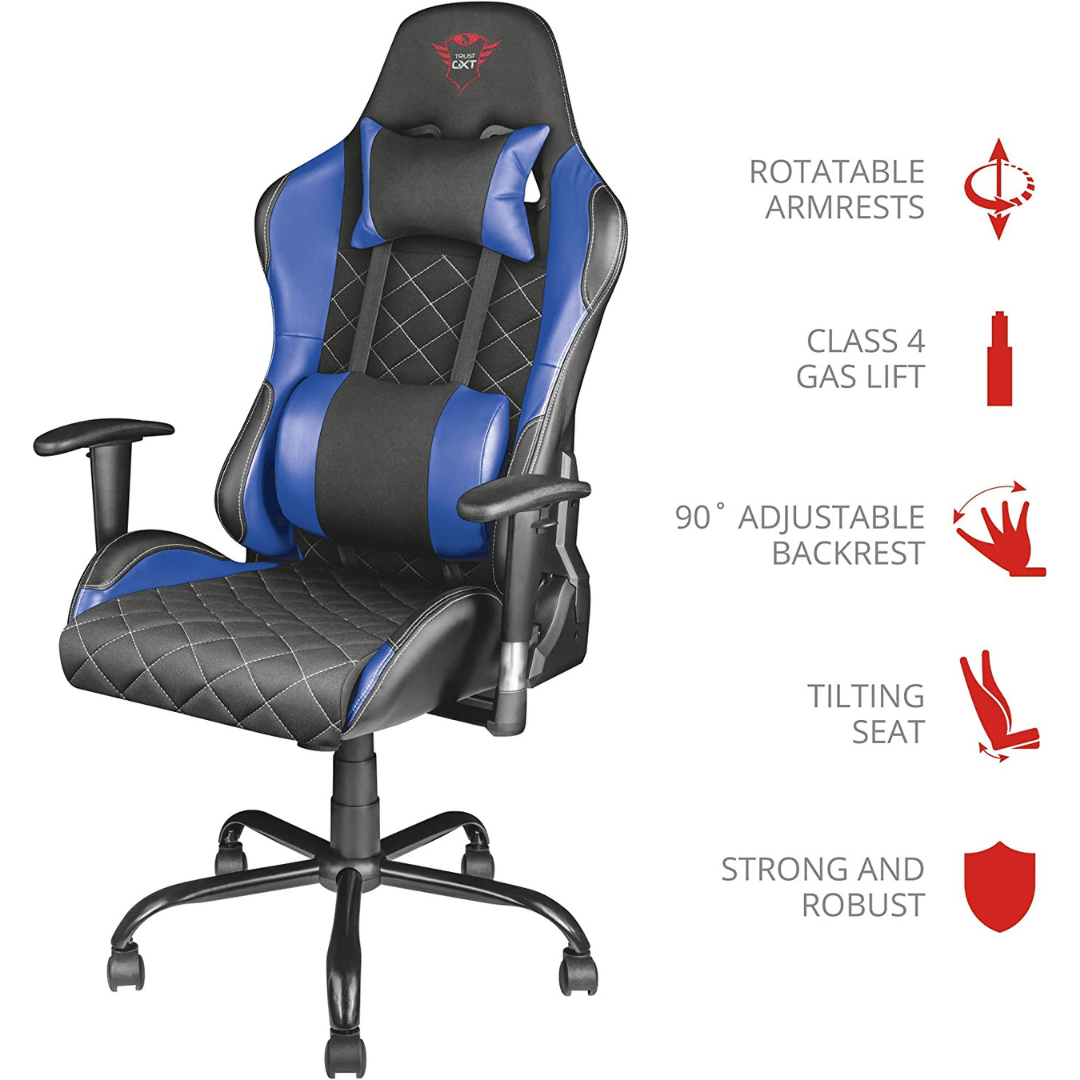 Trust GXT 707R Gaming-Stuhl.