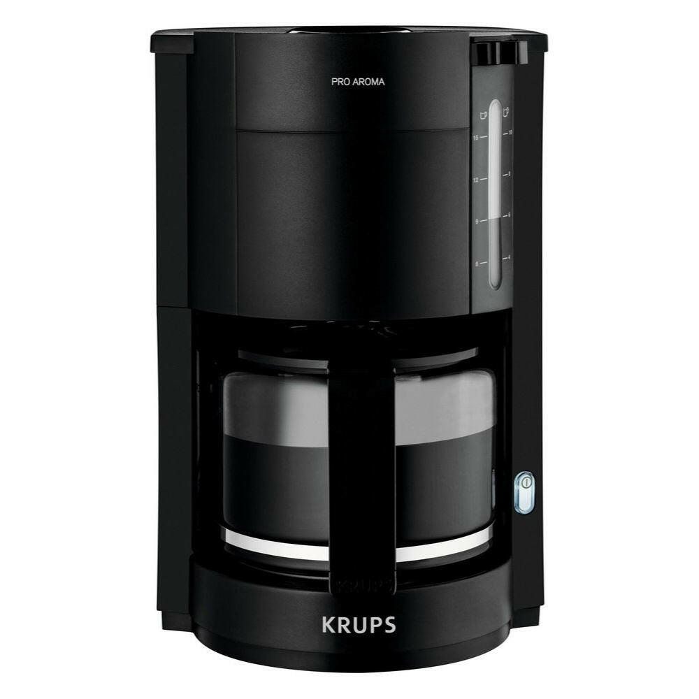 KRUPS F30908 ProAroma Filterkaffeemaschine 1,25L Schwarz.