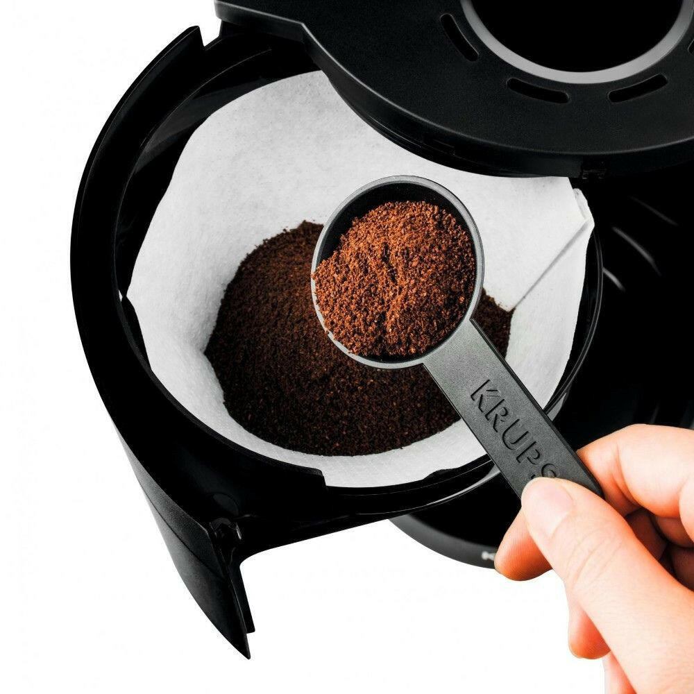 KRUPS F30908 ProAroma Filterkaffeemaschine 1,25L Schwarz.