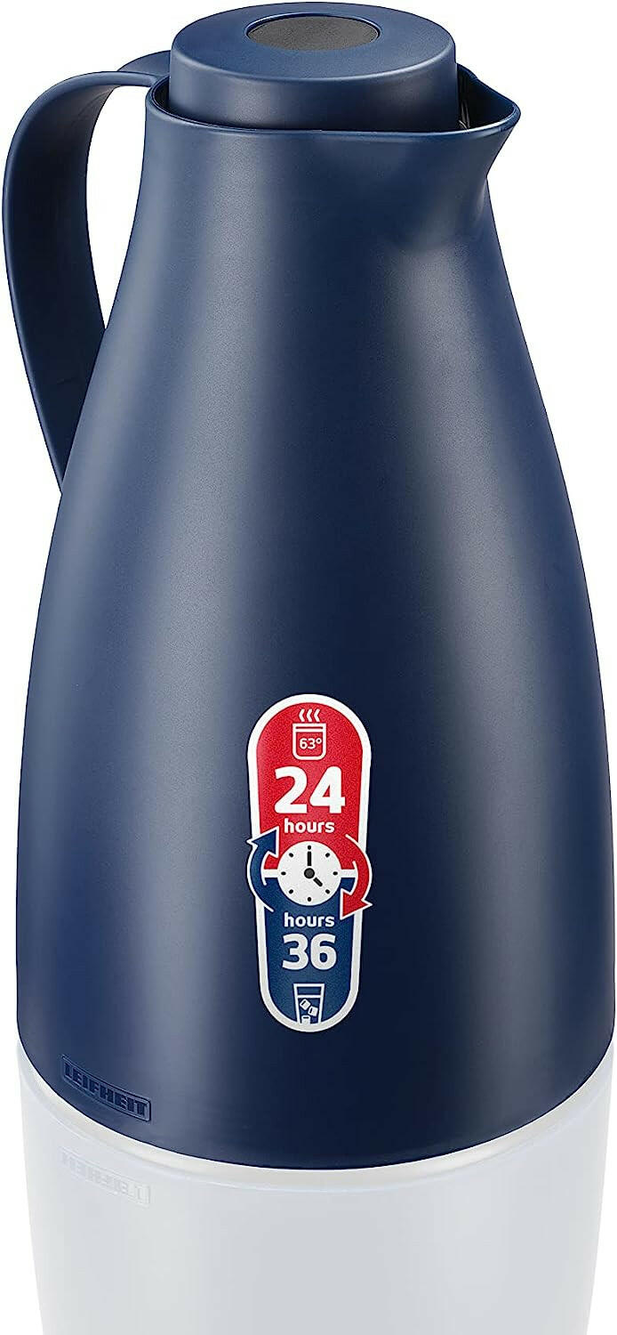 LEIFHEIT Harmonic 1L Isolierkanne, 24h heiß, BPA-frei.