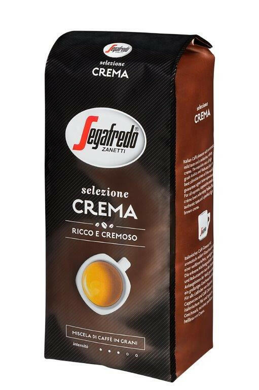 Segafredo Zanetti Selezione Crema 1000g ganze Bohnen Kaffee.