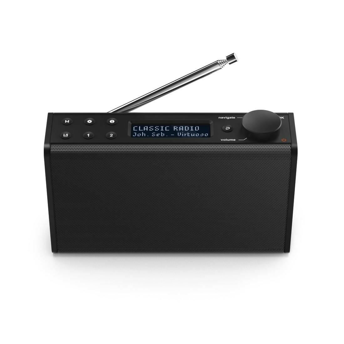 Hama DR7 DAB+ Radio portable, FM/DAB/Batteriebetrieb.