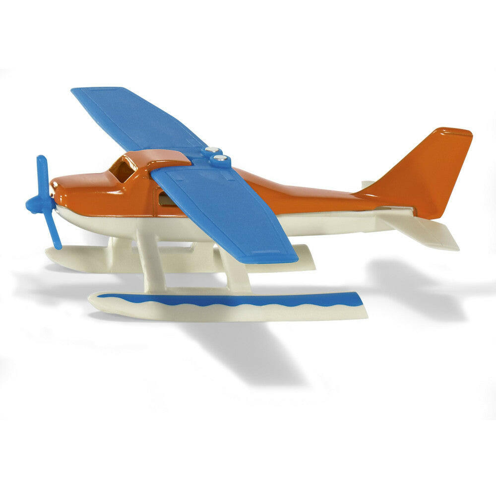 SIKU Wasserflugzeug 1099, Metall, einklappbare Flügel, blau.
