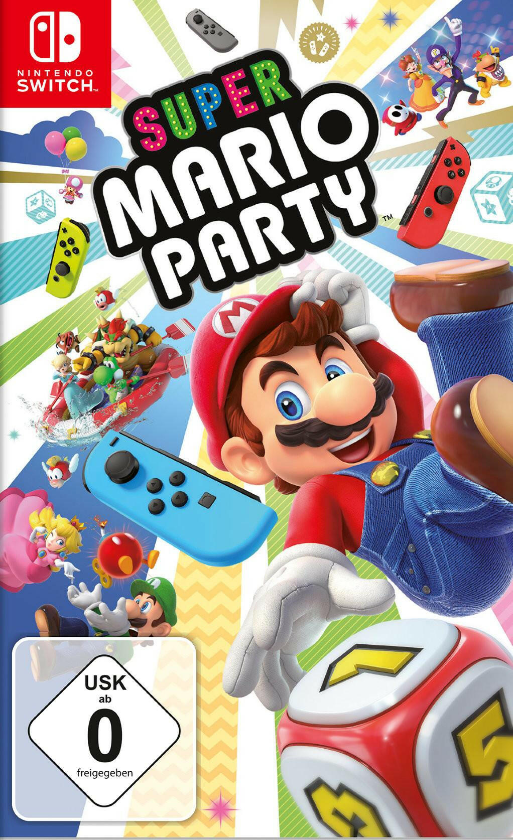 Nintendo Super Mario Party - Switch Spiel + Kabelloser.