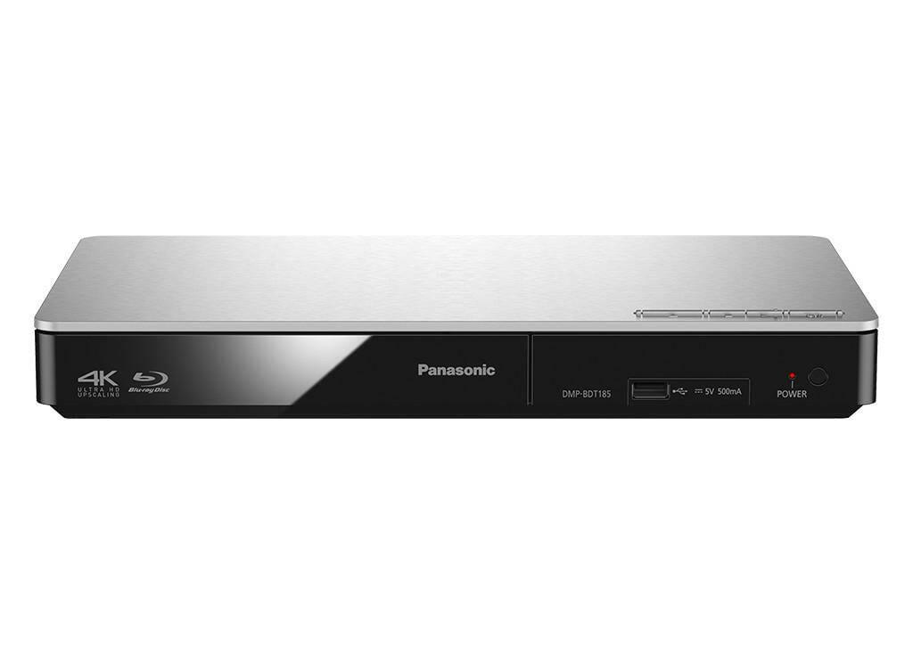 Panasonic DMP-BDT185EG 3D Blu-ray Player Silber 4K Upscaling.