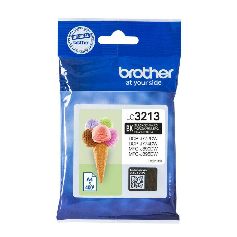 Brother LC-3213BK Tintenpatrone schwarz, 400 Seiten, XL.