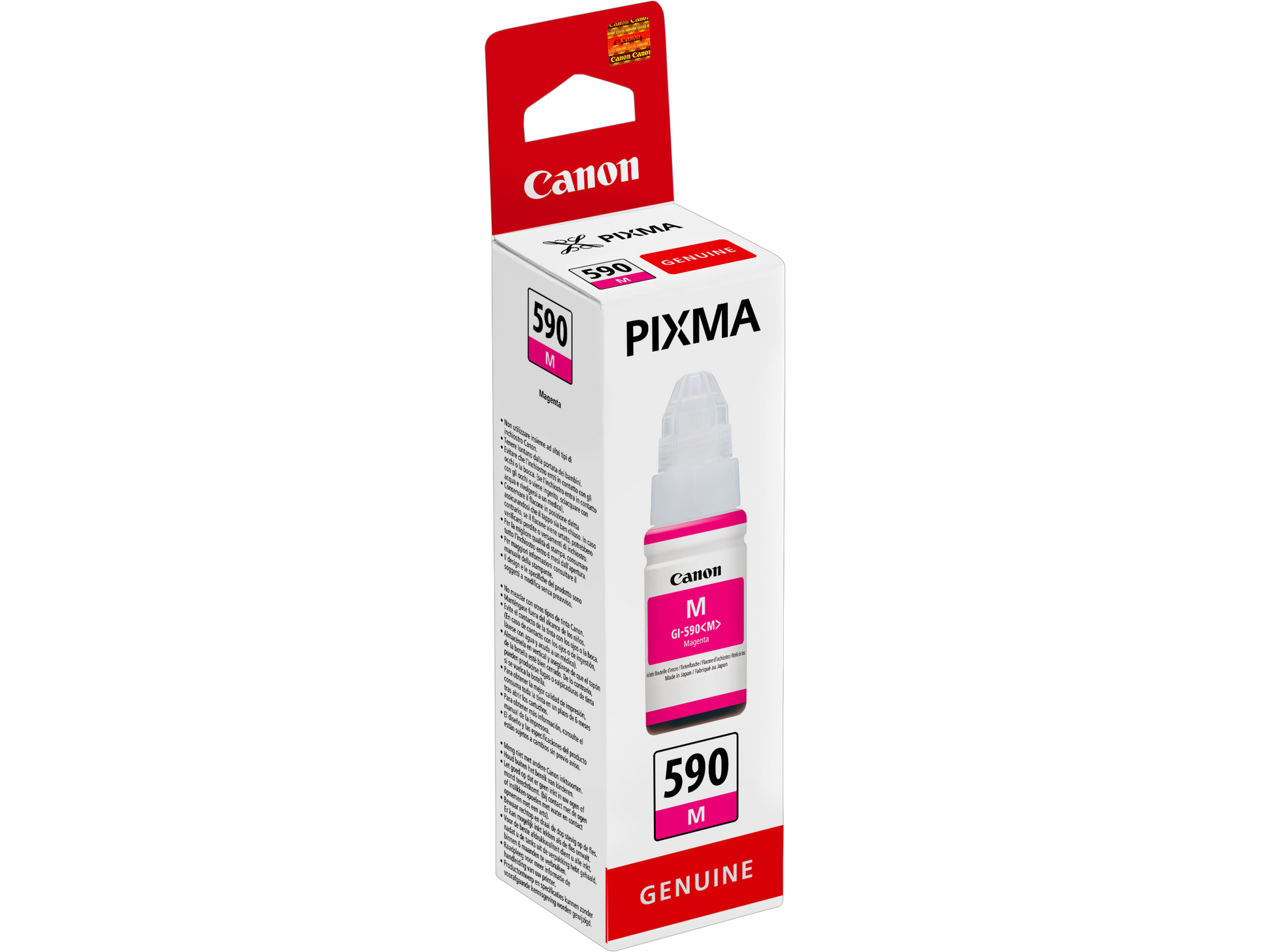 Canon GI-590 Magenta Druckerpatrone 70ml für 7.000 Seiten.