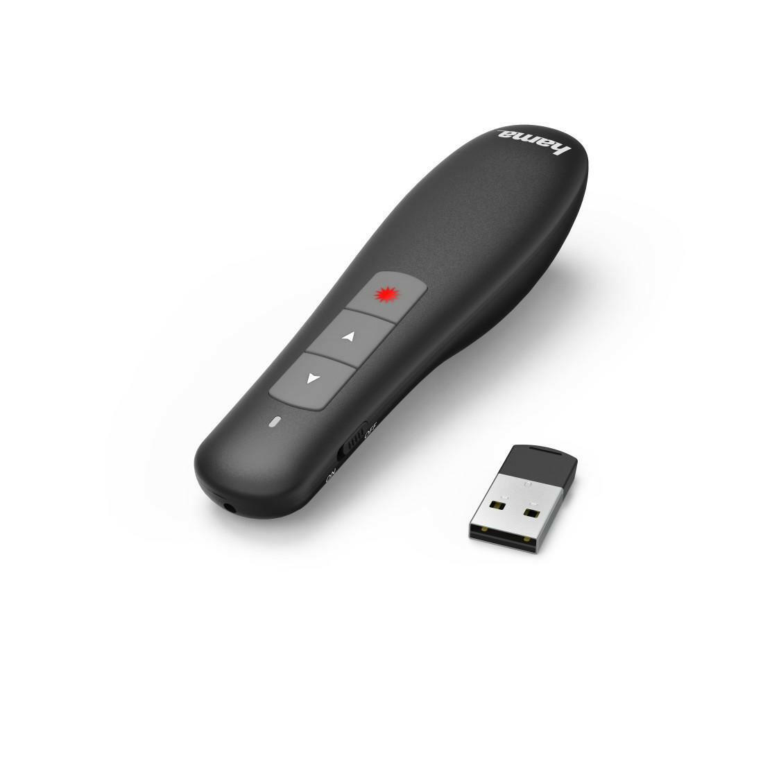 Hama Wireless Presenter „X-Pointer“ mit rotem Laser 12m.