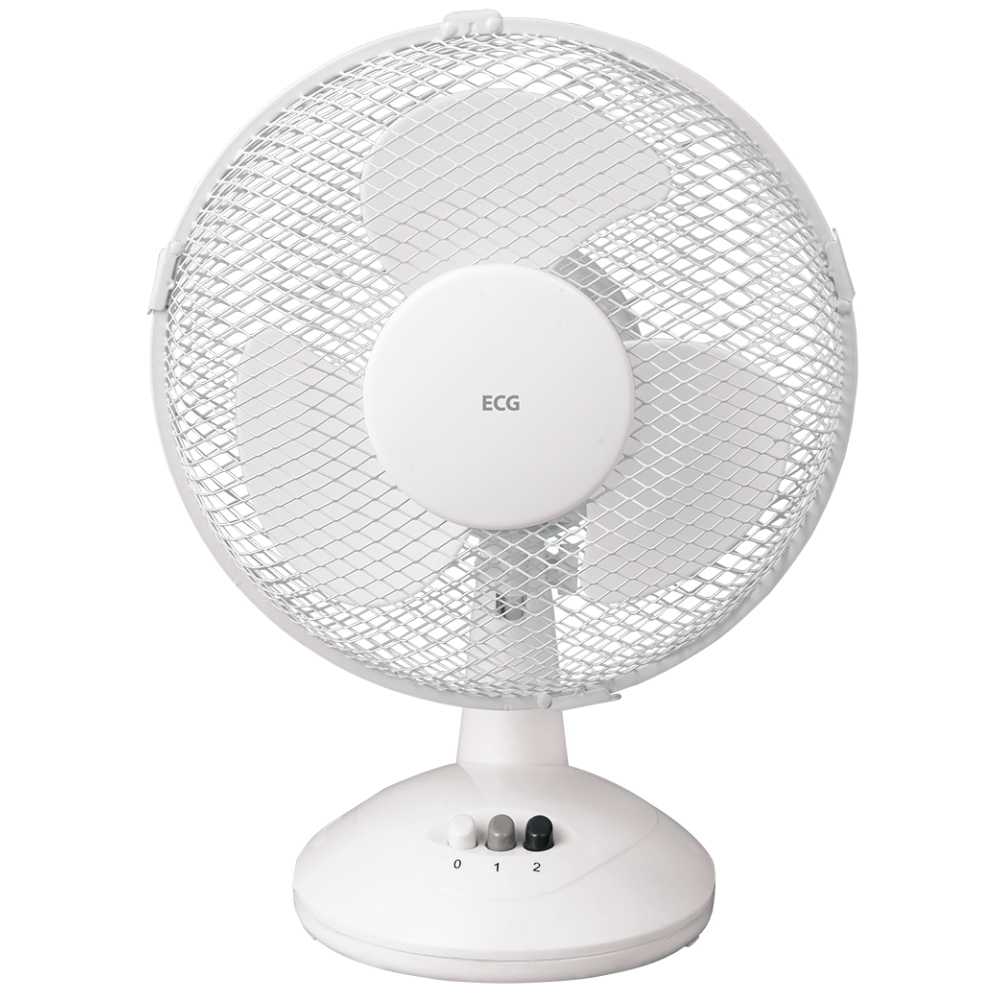 ECG FT 23a Tischventilator 23 cm, 2 Geschwindigkeiten, leise.