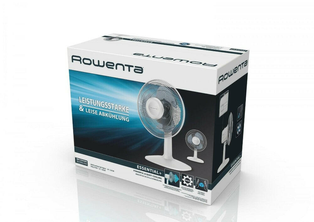 Rowenta VU 2310 Essential+ Tischventilator Weiß 25cm 2.