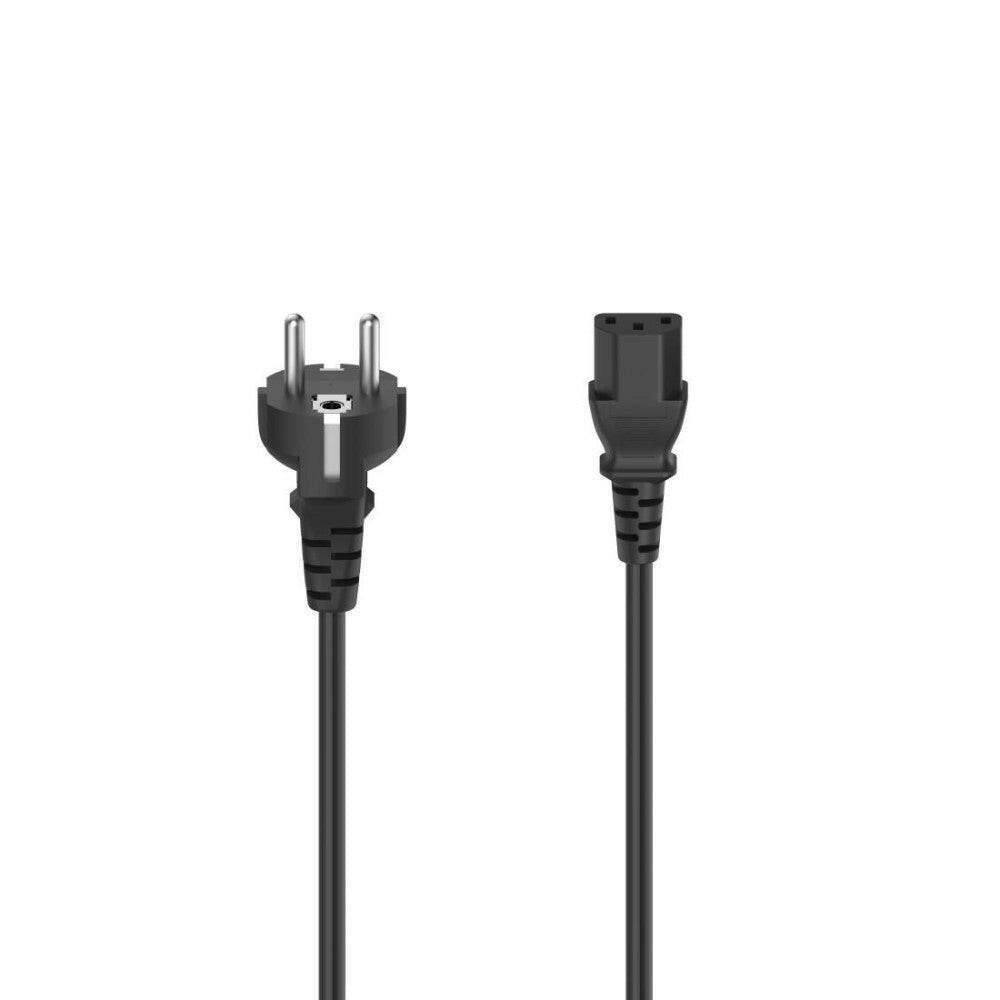 Hama 2,3m Netzkabel 3-pol. Kaltgerätezuleitung Schwarz.