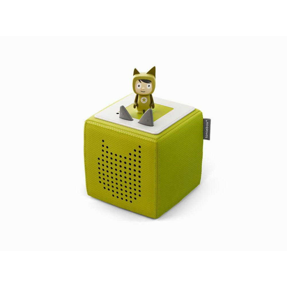 tonies Toniebox Starterset Grün – Audioplayer für Kinder.