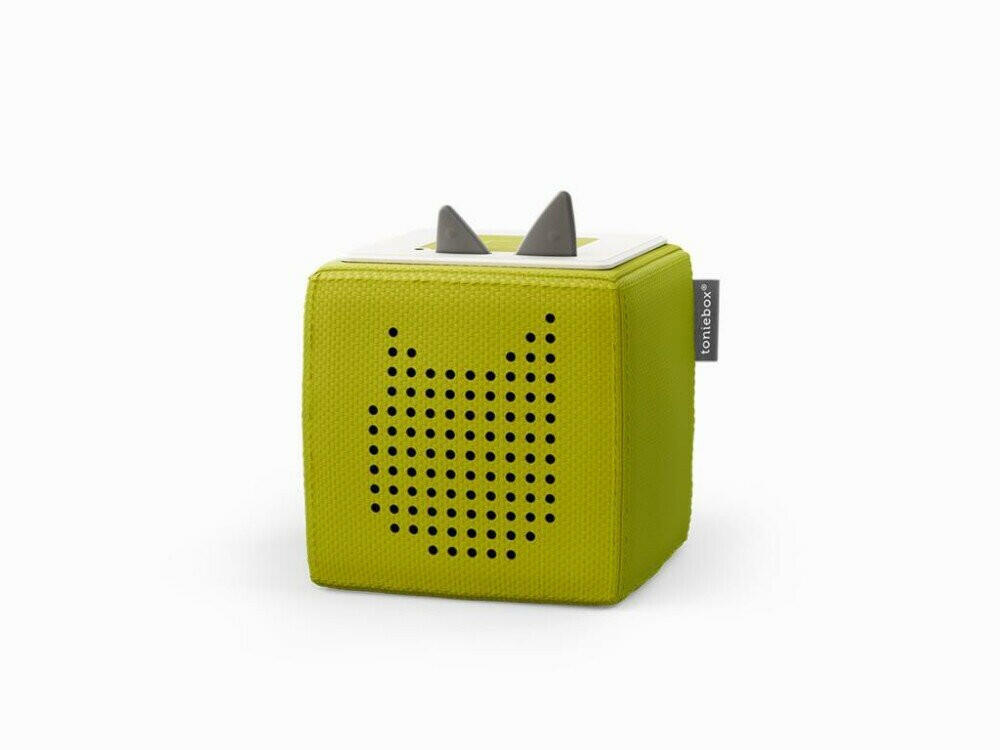 tonies Toniebox Starterset Grün – Audioplayer für Kinder.