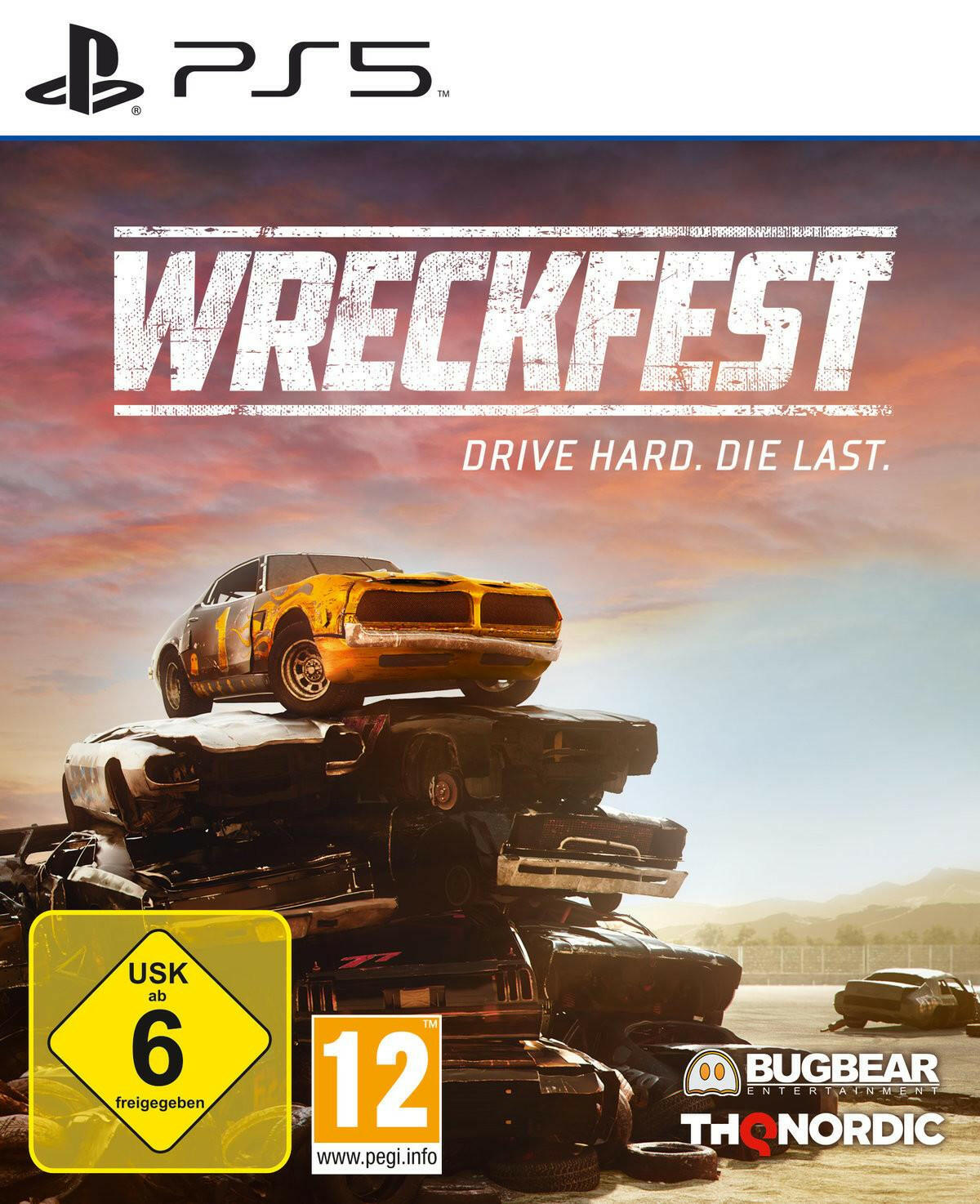 Wreckfest PS5 – Rennspiel mit epischen Crashes & Upgrades.