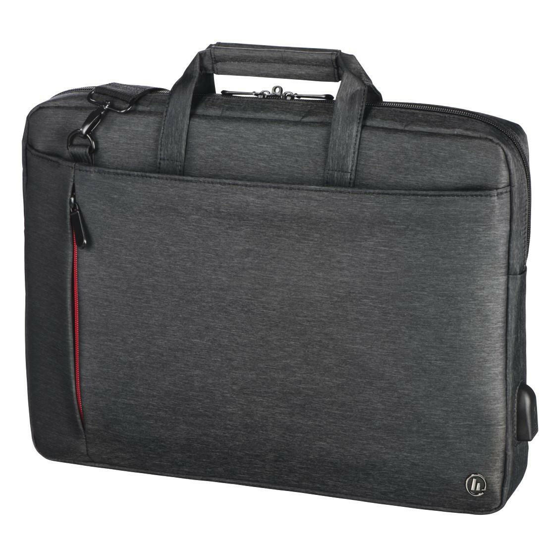 Hama Laptop Tasche "Manchester" bis 13,3 Zoll schwarz.