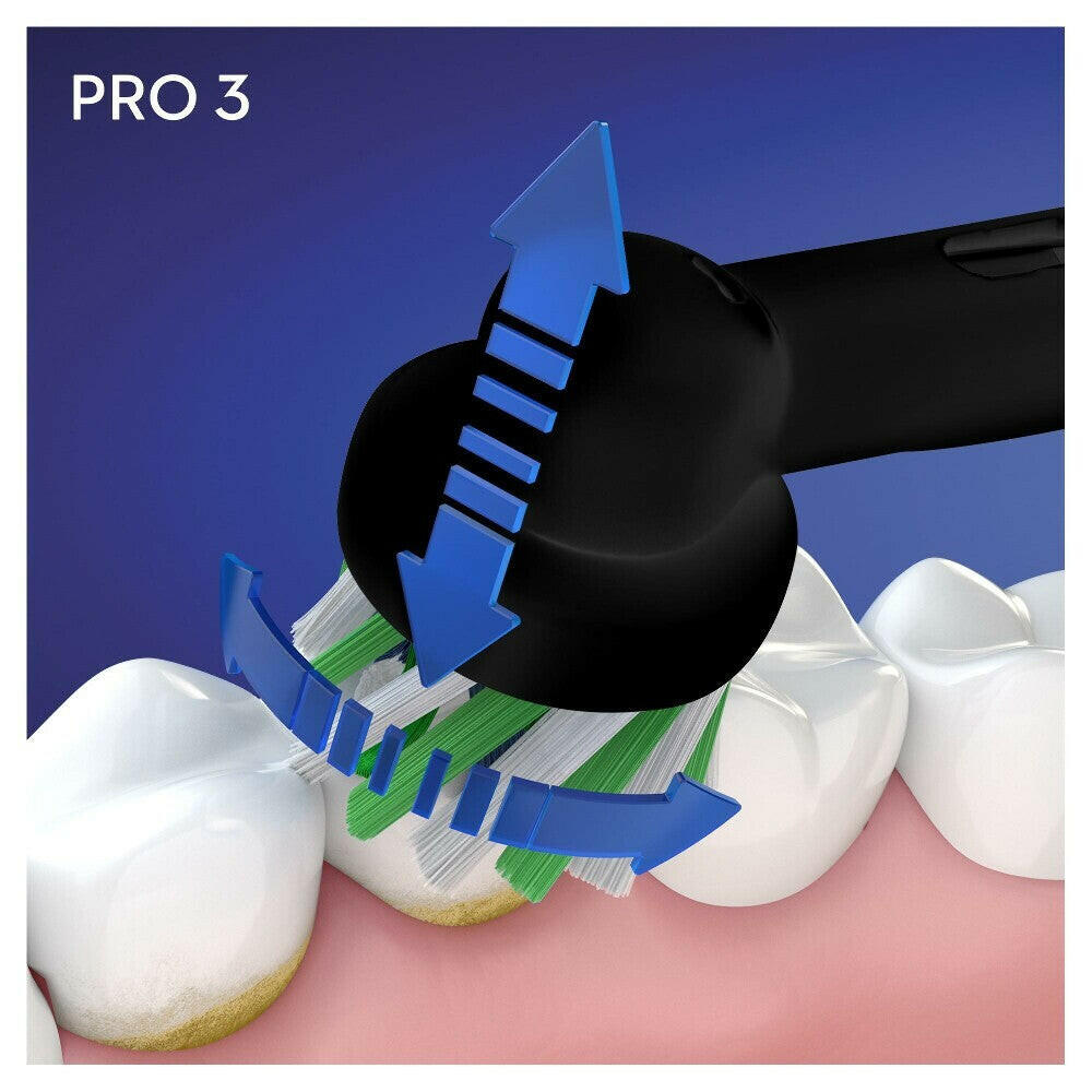 Oral-B Pro 3 3500 Elektrische Zahnbürste mit 3 Putzmodi.