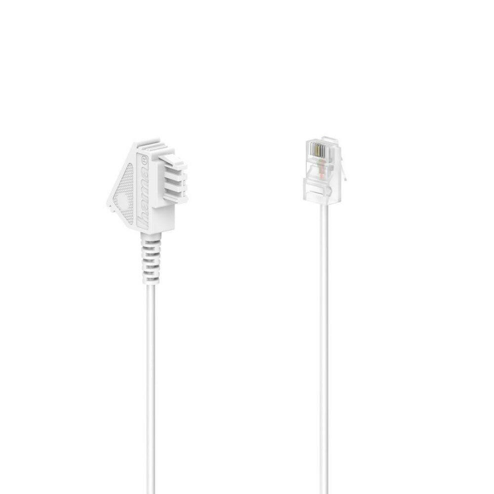 Hama DSL Anschlusskabel 10m TAE-F auf.