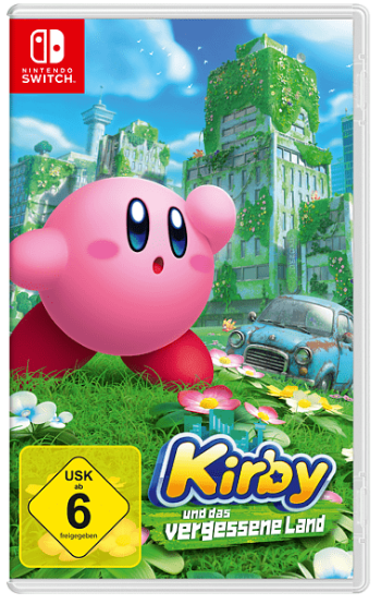 Nintendo Switch-Spiel Kirby und das vergessene Land.