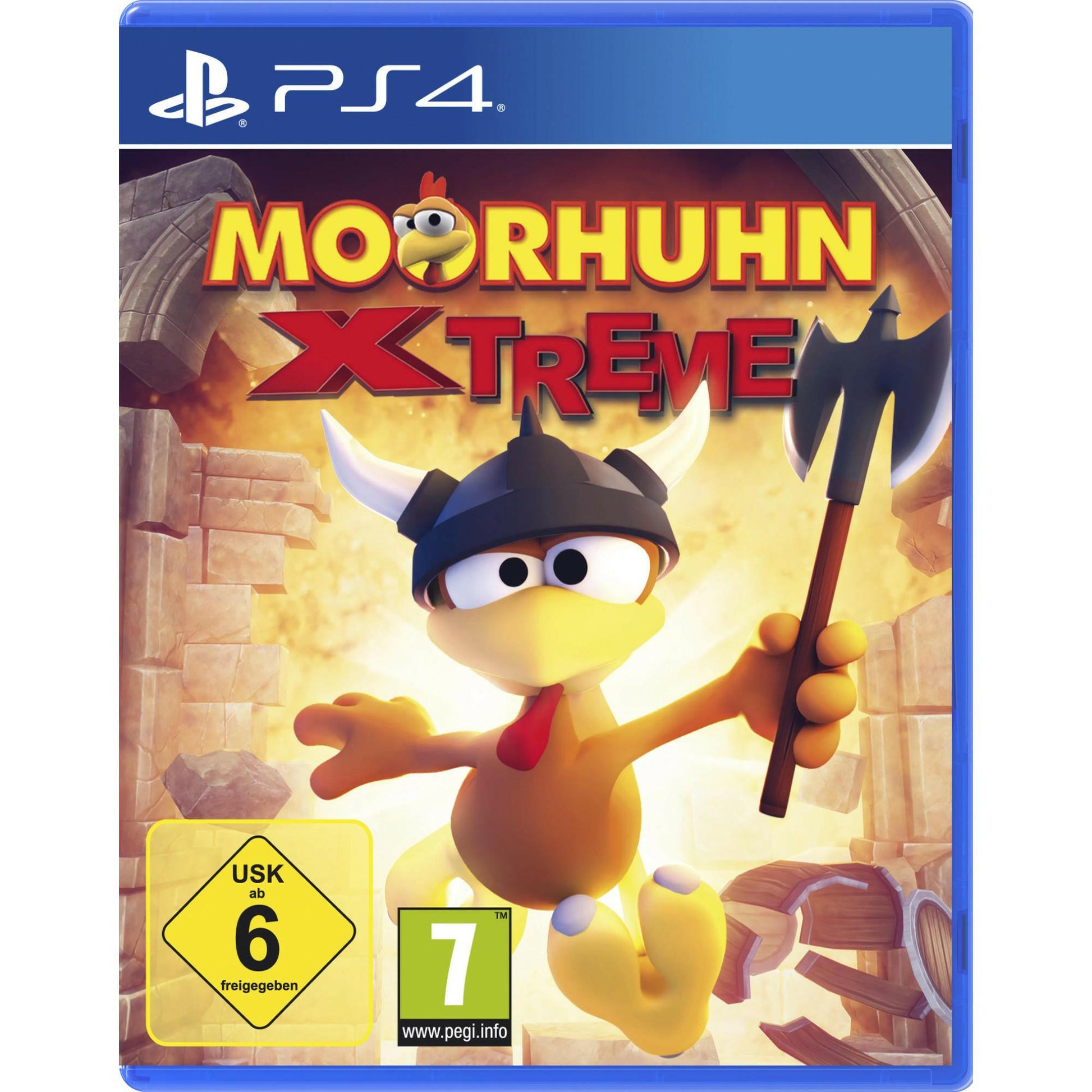 PS4-Spiel Moorhuhn Xtreme Kinderspiel Blu-ray - Freigegeben.