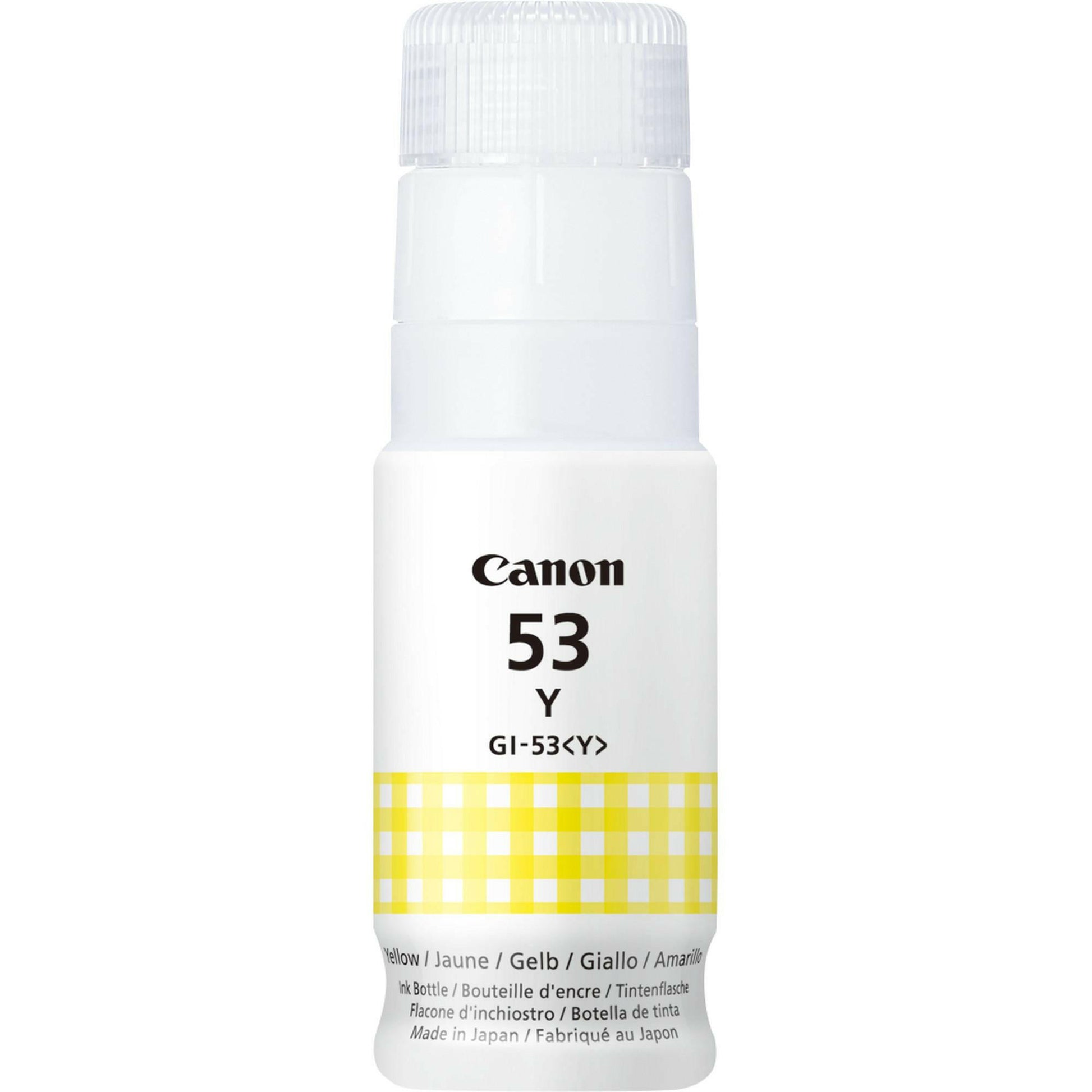 Canon GI-53Y Gelbe Tinte 60ml für PIXMA - Original.