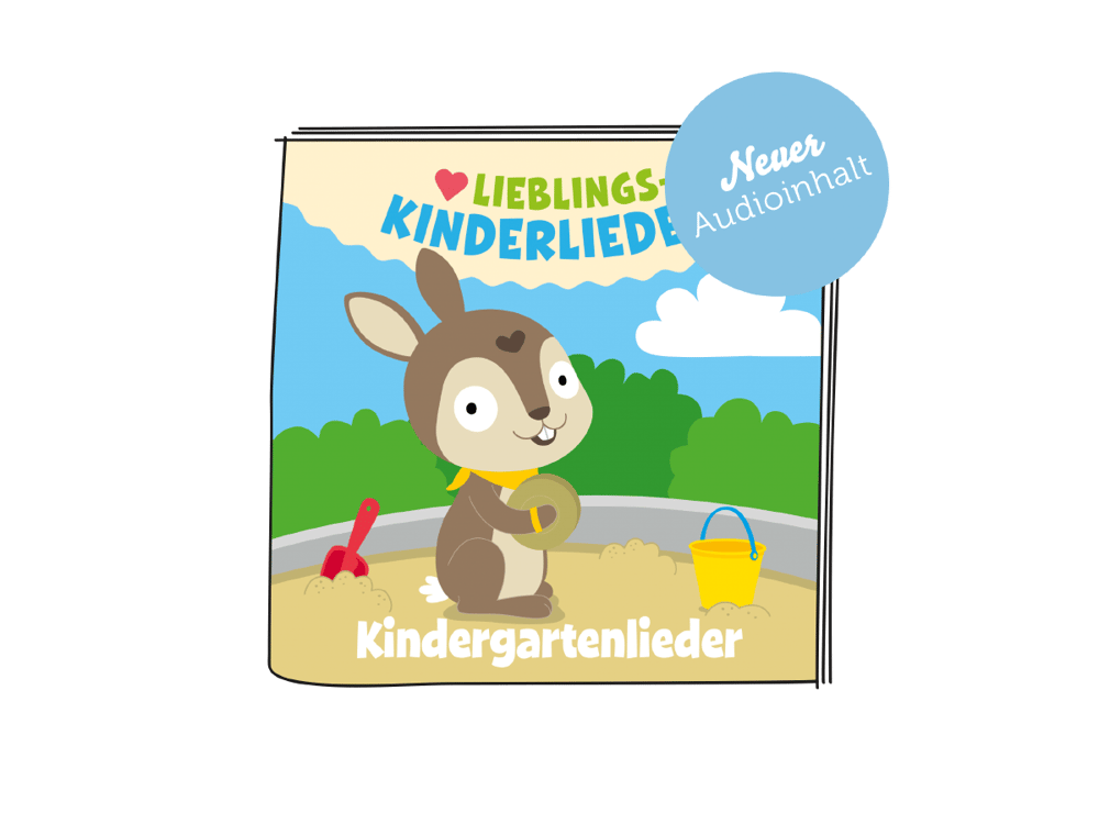 tonies Hörfigur Lieblings-Kinderlieder für Toniebox, ab 3.