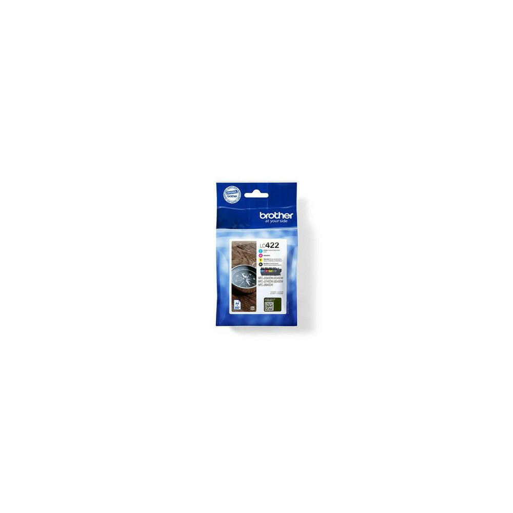 Brother LC-422VAL Tintenpatronen 4er Pack schwarz, bunt.