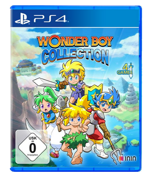 ININ Games Wonder Boy Collection PS4 USK:0 Sega Jump'n'Run.