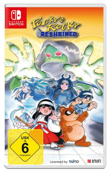 Pocky & Rocky Reshrined Nintendo Switch Action-Spiel, ab 6.