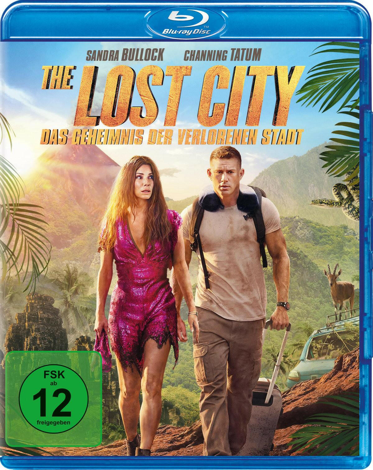 The Lost City Blu-ray Film Action-Comedy Bonusmaterial.