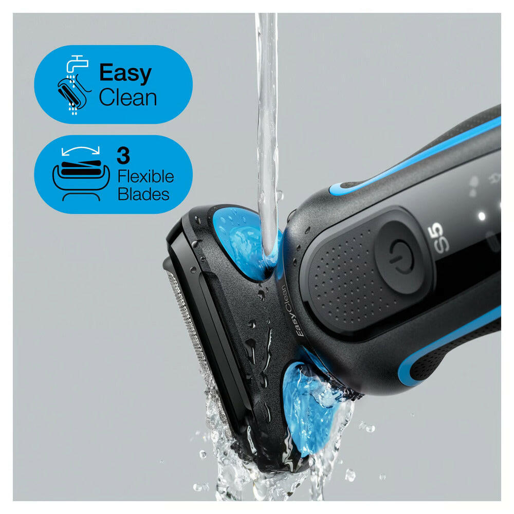 Braun Series 5 Elektrorasierer 51-B1200S, Wet & Dry, präzise.
