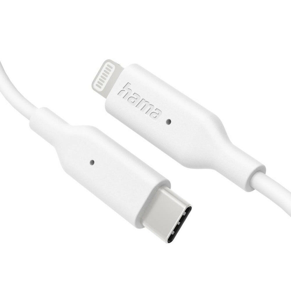 Hama MFI Ladekabel USB C auf Lightning.