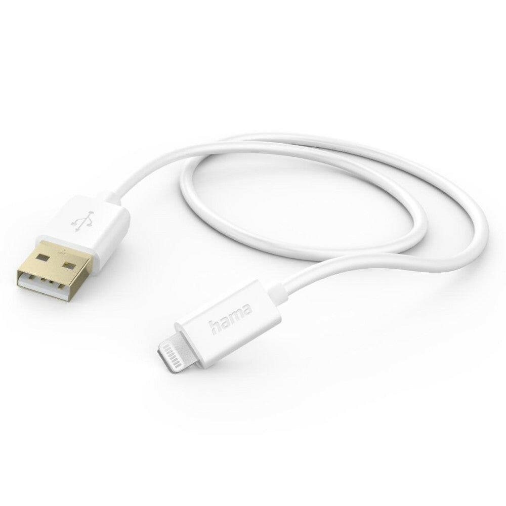 Hama USB A auf Lightning Kabel MFI 1,5m für iPhone/iPad.