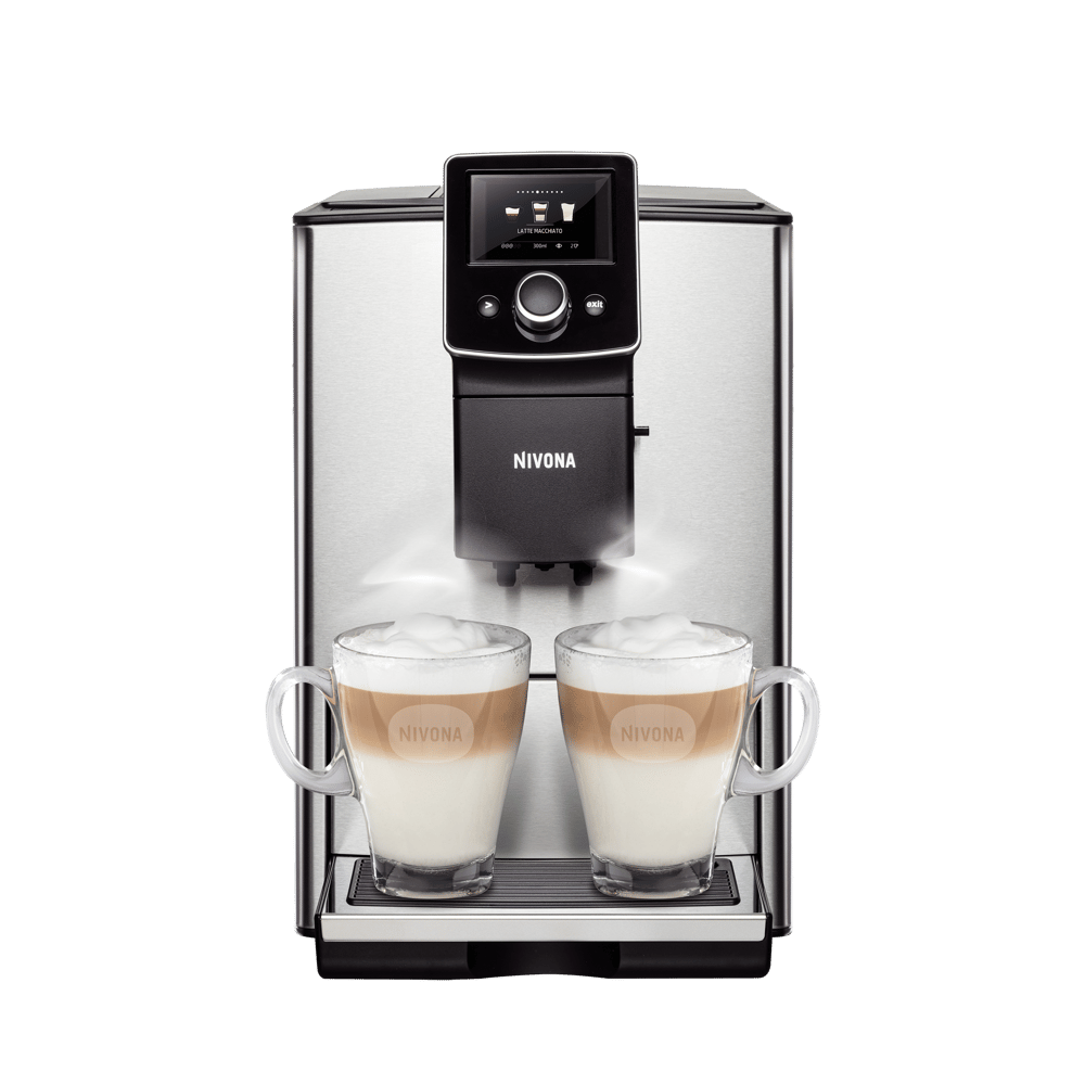 Nivona CafeRomatica 825 Kaffeevollautomat Edelstahl/Chrom.