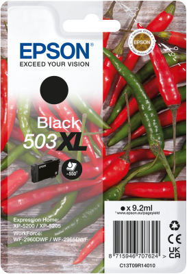 Epson 503XL Black Original Ink Cartridge XL - XP-5200.