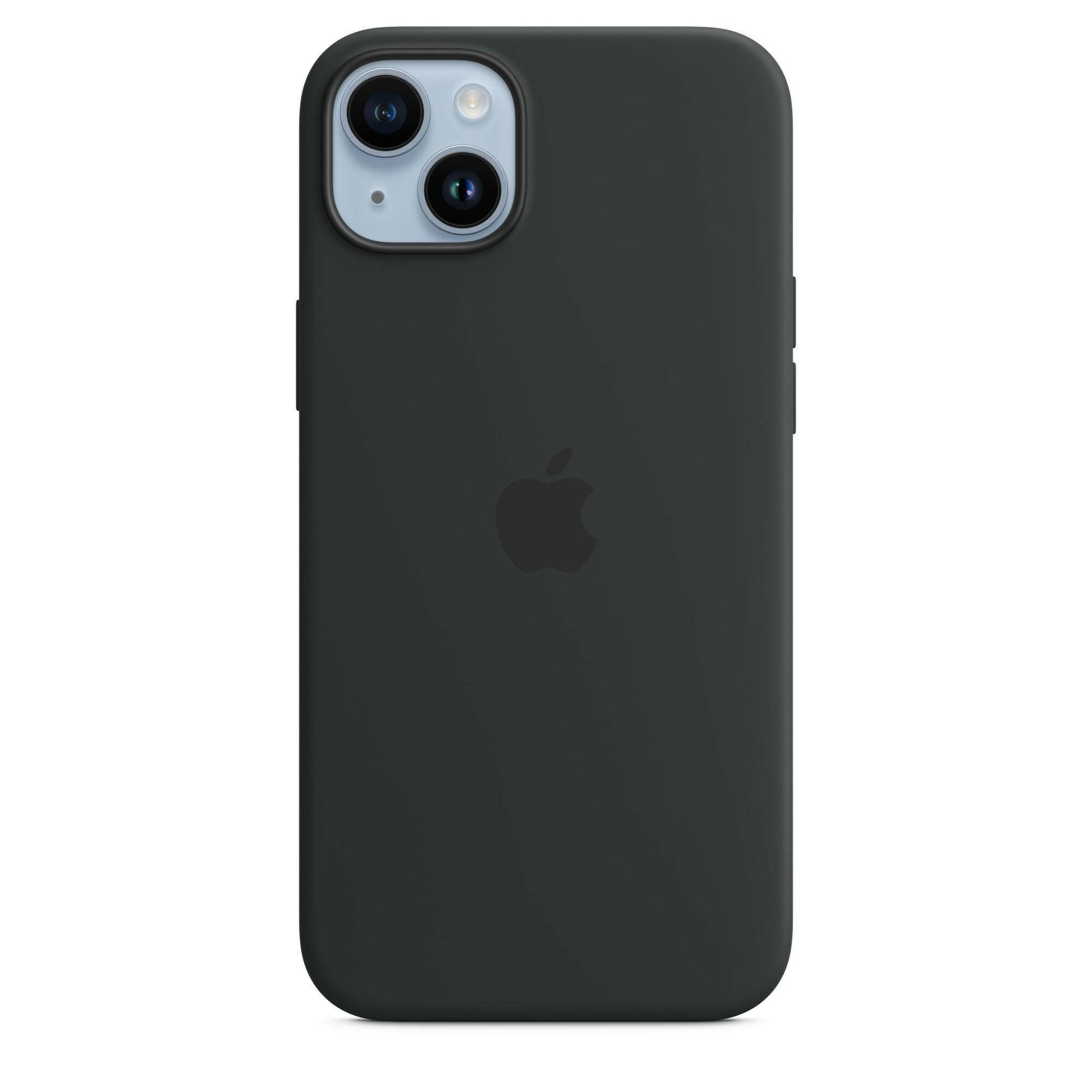 Apple iPhone 14 Plus Silikon Case m. MagSafe - Mitternacht.