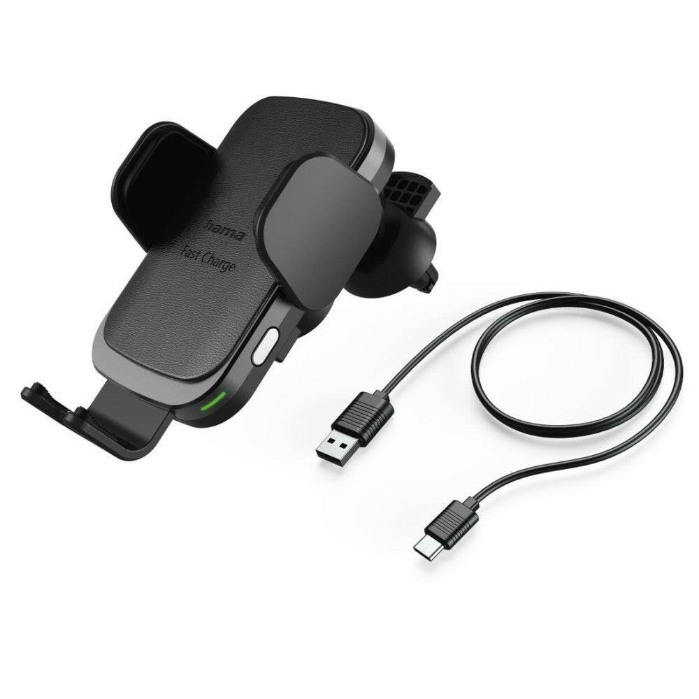 Hama FC10 Motion Auto Handyhalterung 10W kabellos Schwarz.