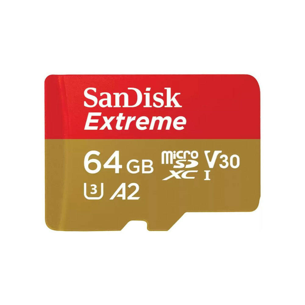 SanDisk Extreme microSDXC.