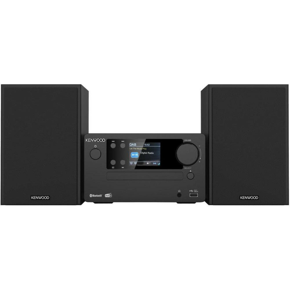 Kenwood M-725DAB-B Stereoanlage mit Bluetooth & CD.