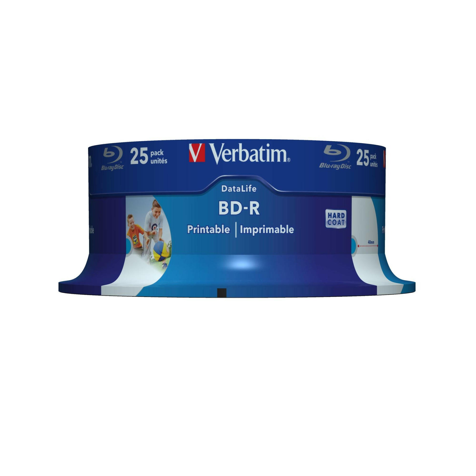 Verbatim 43811 BD-R 25 GB 6x 25er-Pack, Blu-ray Rohlinge.