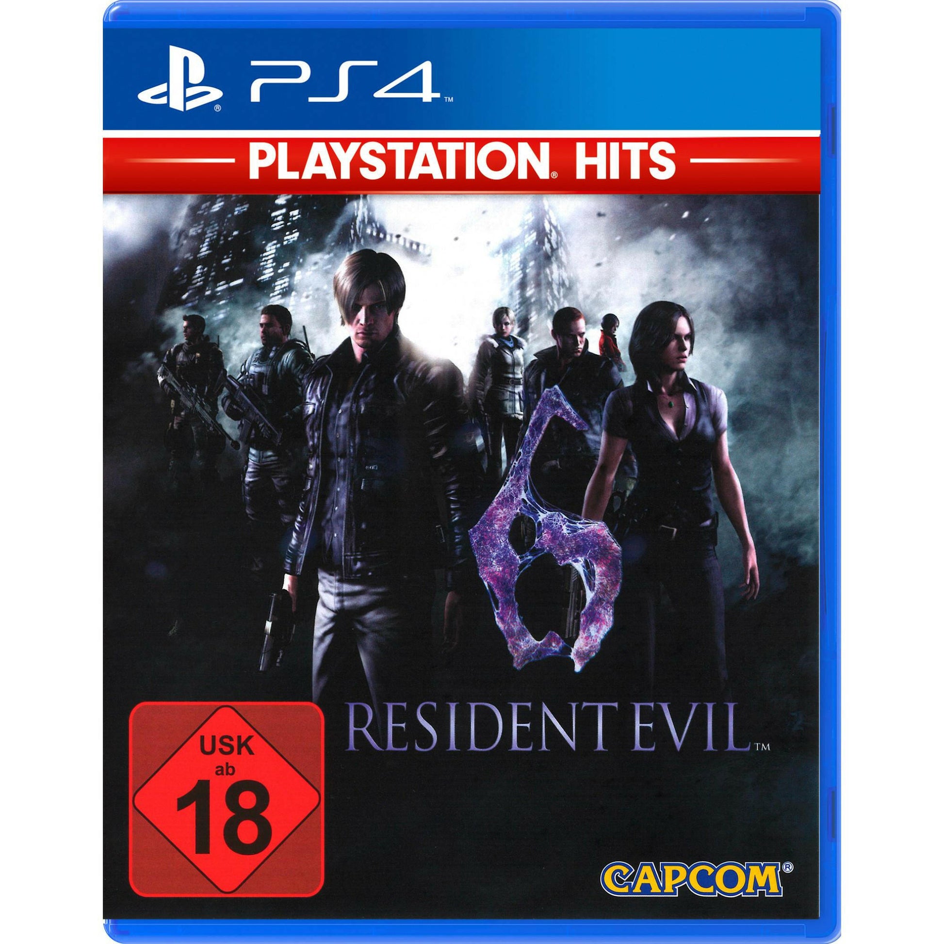 Resident Evil 6 PS Hits PS4 Horrorgame.
