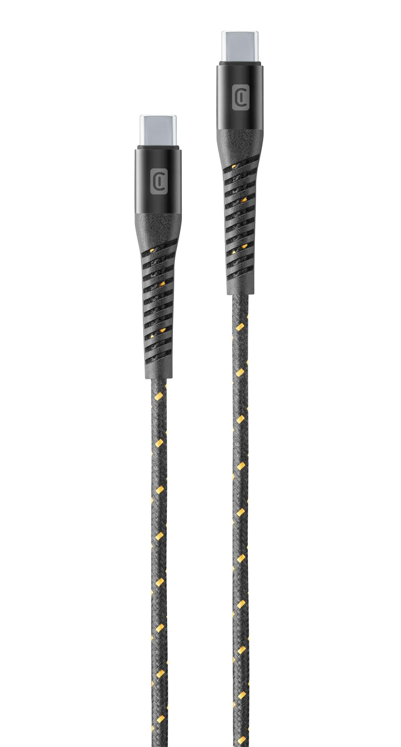 Cellularline Strong Cable USB-C 1.2m extrem widerstandsfähig.