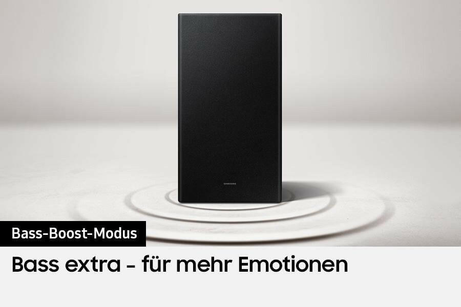 Samsung HW-C460G 2.1-Kanal Soundbar mit Subwoofer.