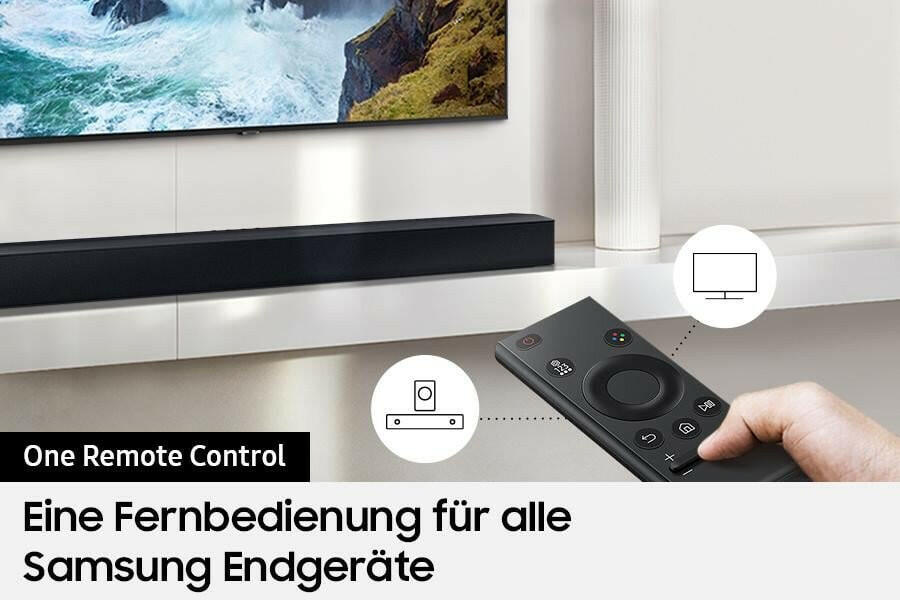 Samsung HW-C460G 2.1-Kanal Soundbar mit Subwoofer.