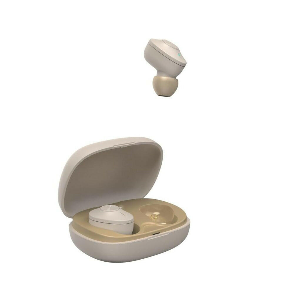 Hama Freedom Buddy Beige In-Ear Kopfhörer mit Bass Boost.