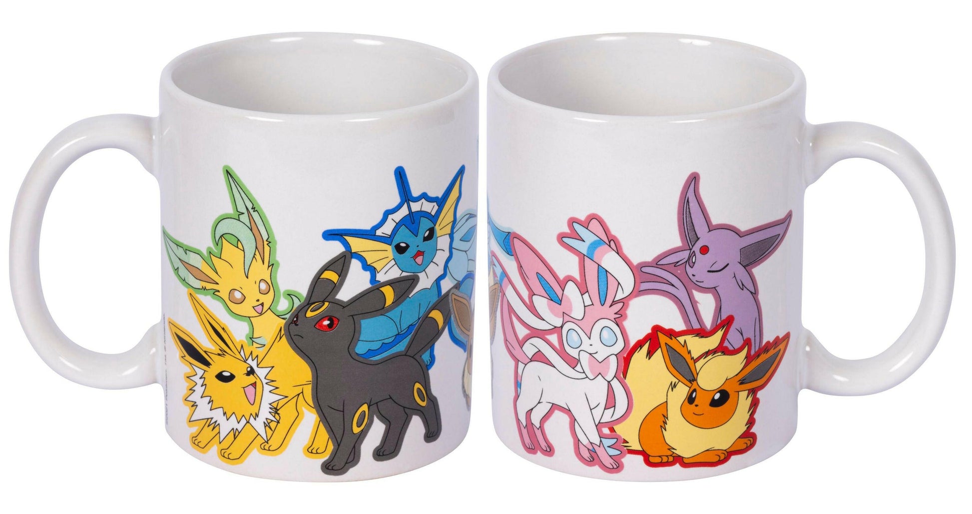 Pokémon Evoli Tasse - Rundum-Print - Keramik.