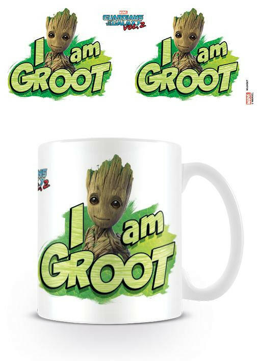 I am Groot Keramik Tasse, 315 ml, spülmaschinengeeignet.