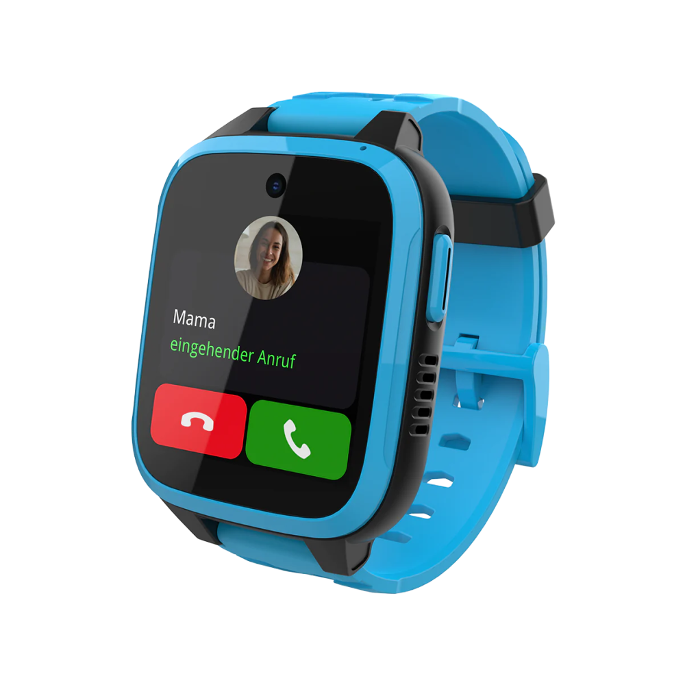 XPLORA XGO3 Kinder-Smartwatch, GPS, SOS, Schulmodus, Blau.