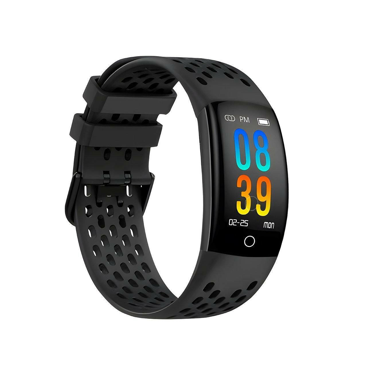 Puro Sport+ Armband für FitBit Charge 5 Schwarz.