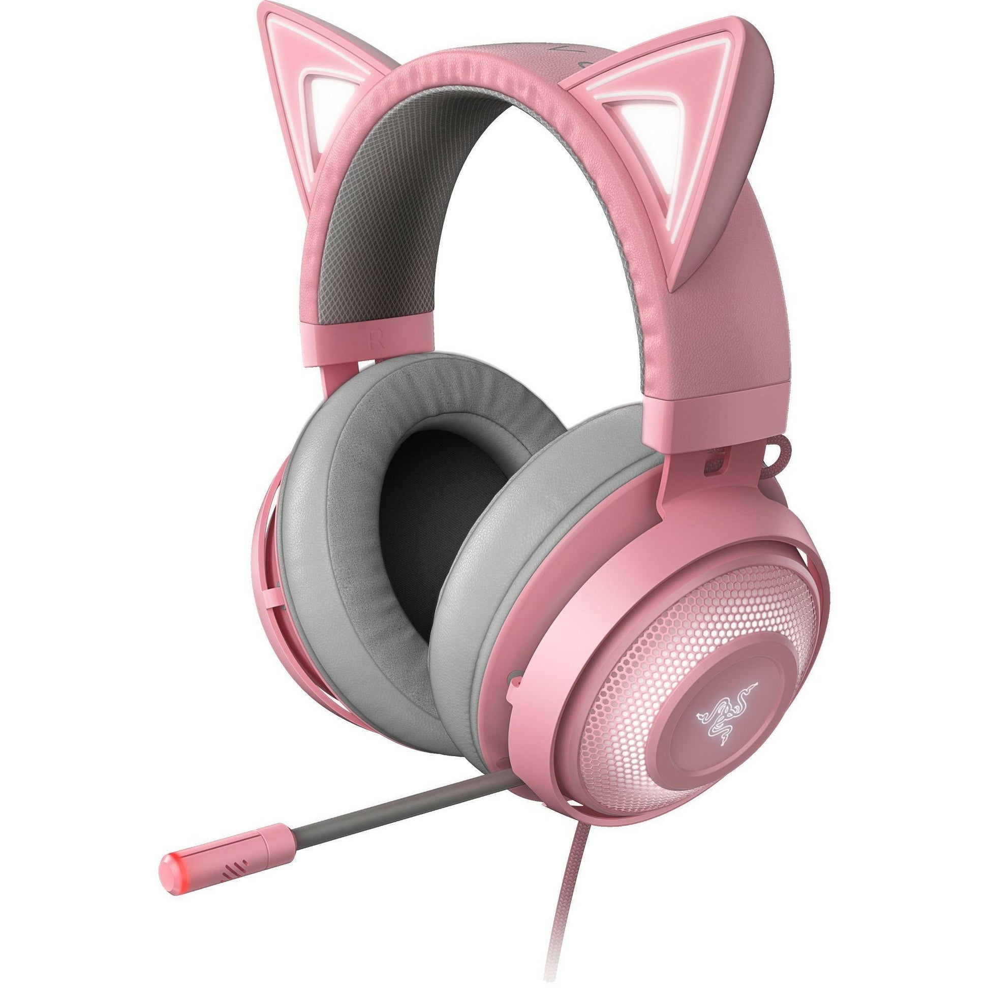Razer Kraken Kitty Gaming-Headset Quartz Pink RGB.