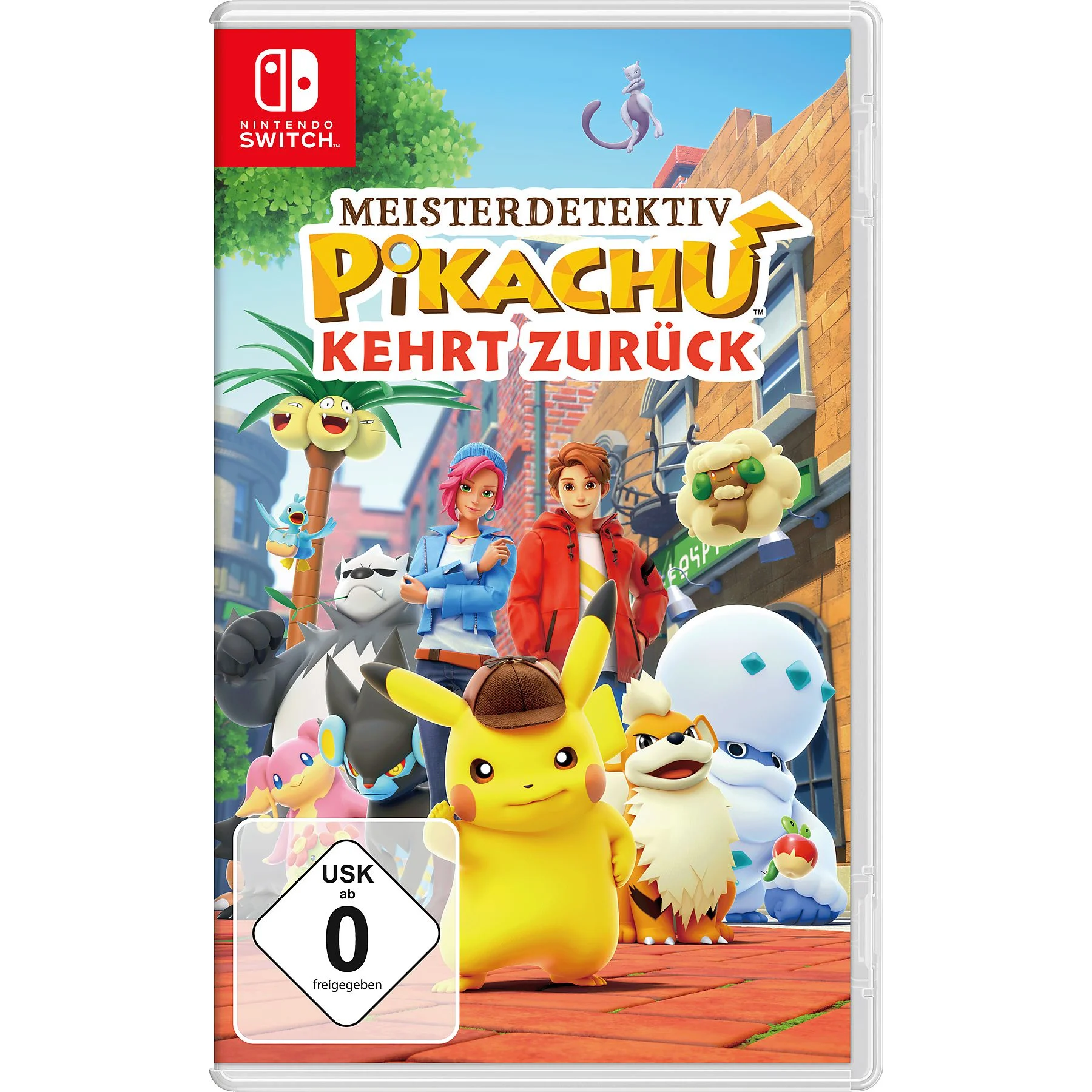 Nintendo Detective Pikachu Returns Switch Game ESRB: E.